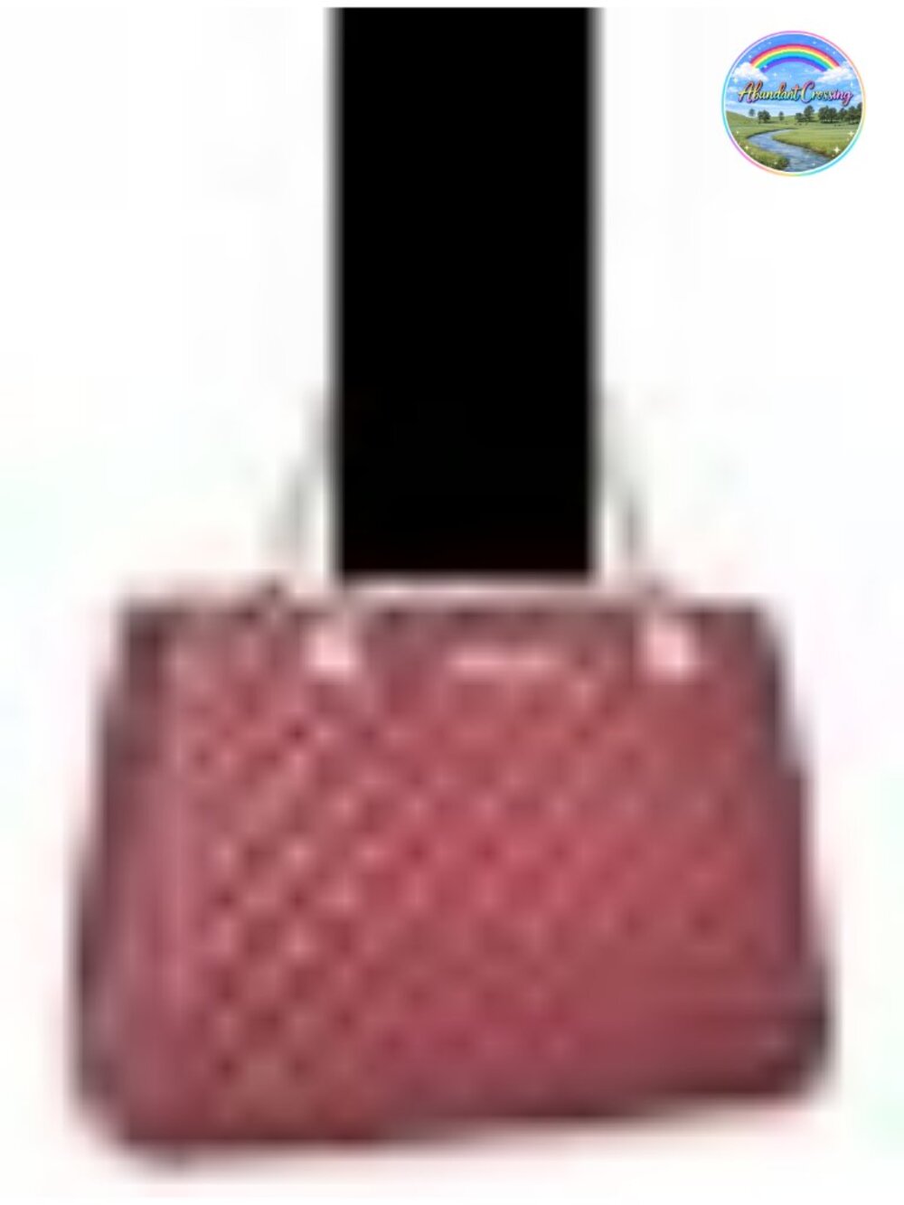 Quilted Chain Tote Bag Shoulder Purse Satchel Handbag